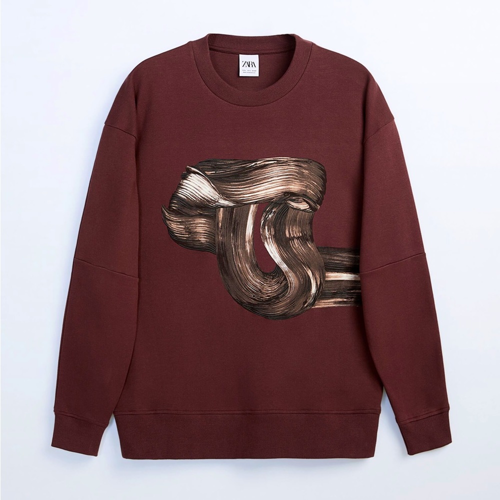 Zara Unisex Oversized Sweatshirt